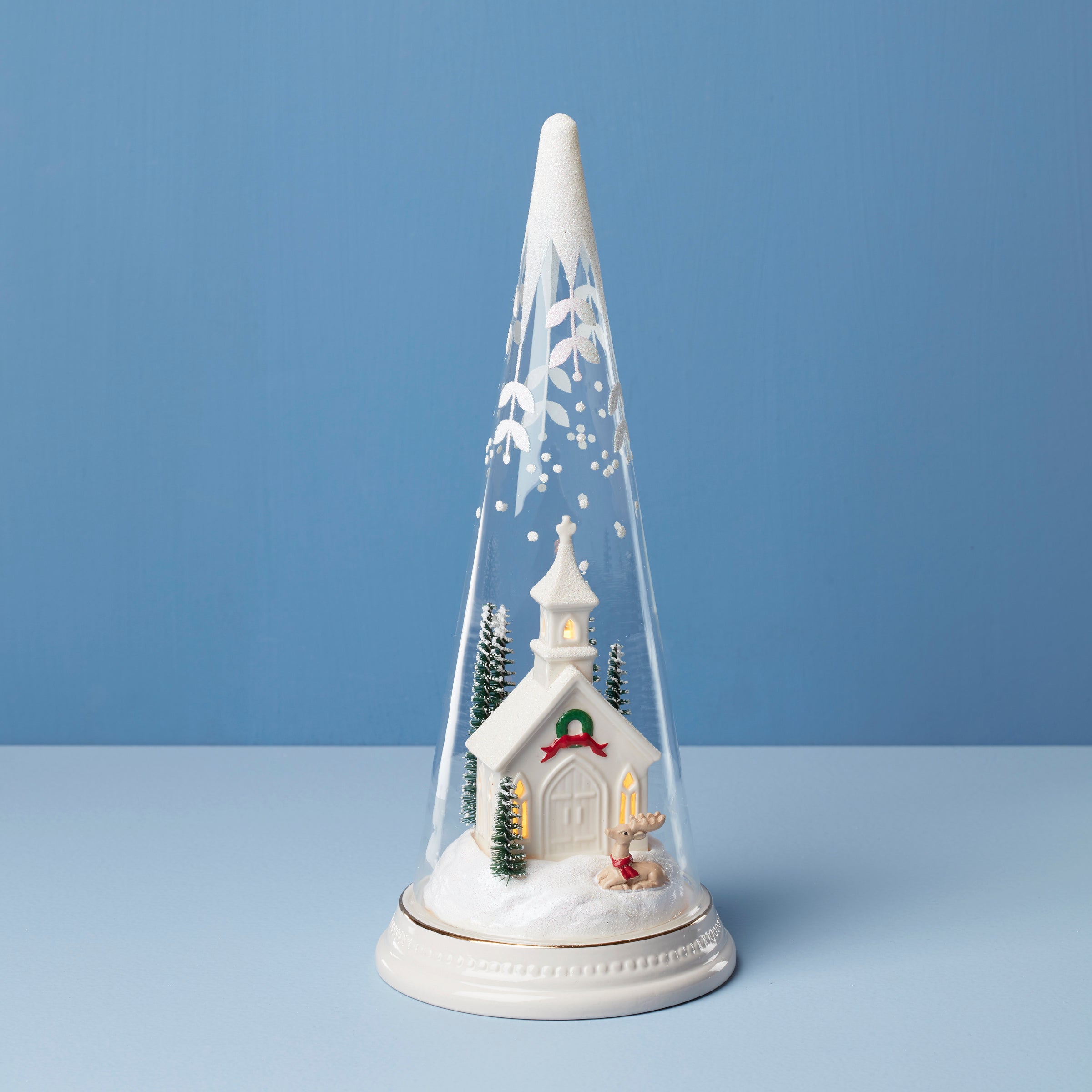 Merry & Magical Lit Church Figurine